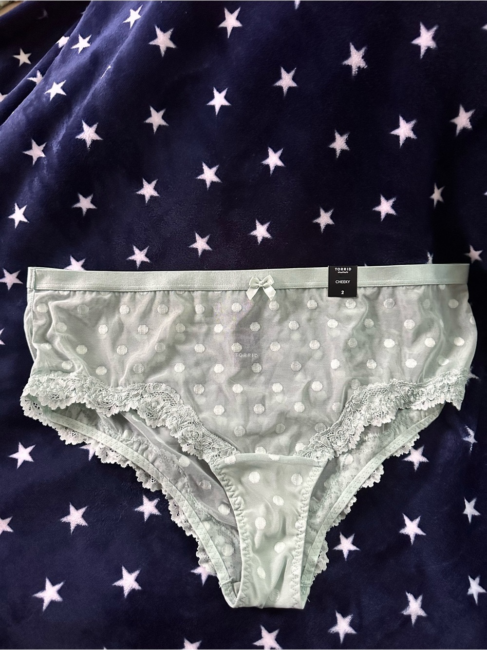 polka dot panty